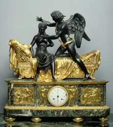 Cupido en Psyche Schouwklok, 1799